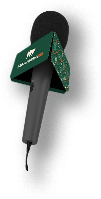 Mahanga TV broadcast microphone