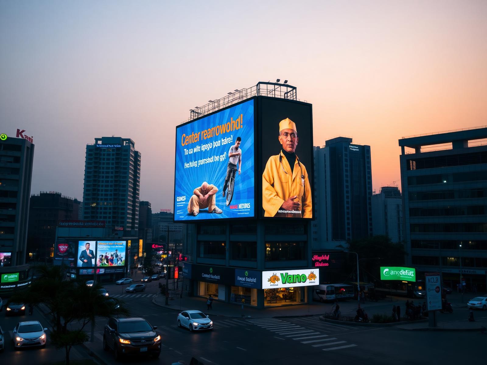 Premium advertising in Kano city